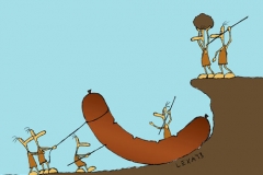 cartoon-currywurst-jaeger