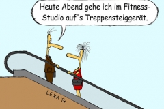 cartoon-treppensteiggeraet